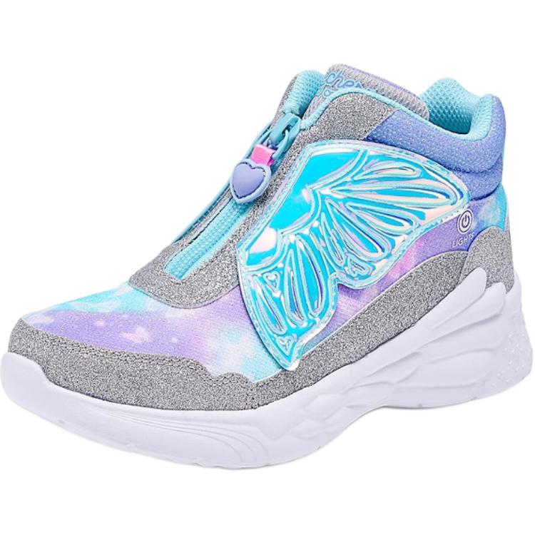 

Skechers Kids Детские кроссовки с высоким берцем, устойчивые к истиранию, синие