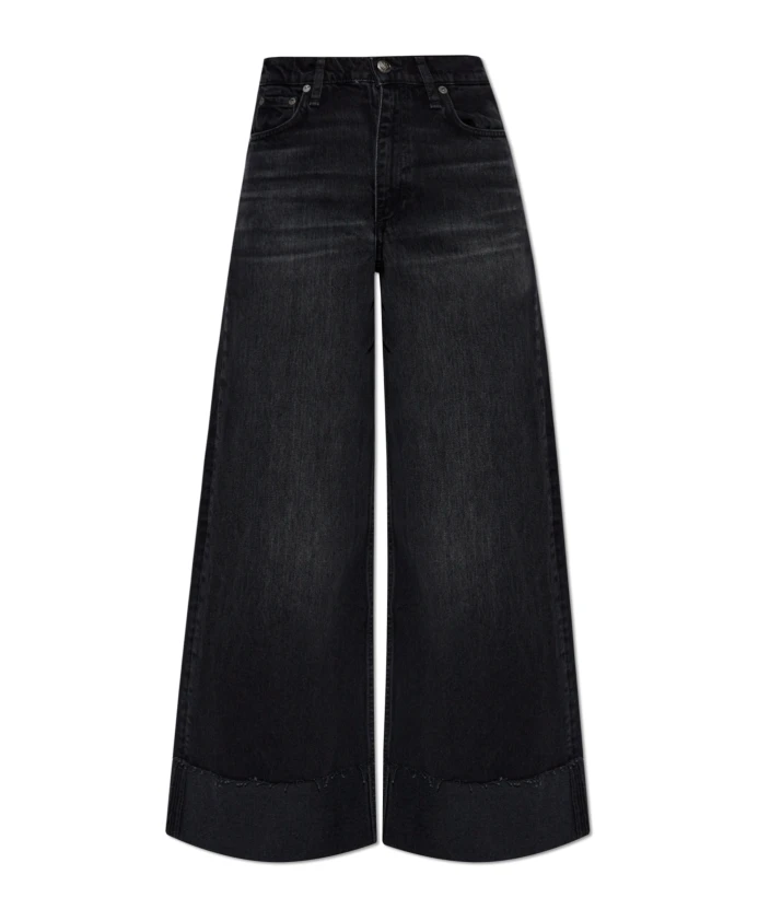 

Джинсы Софи с завышенной талией Rag & Bone, черный