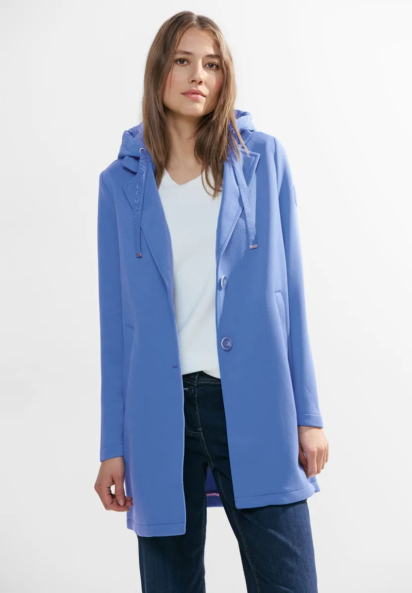 

Длинное пальто Cecil, однотонные цвета, цвет Water Blue