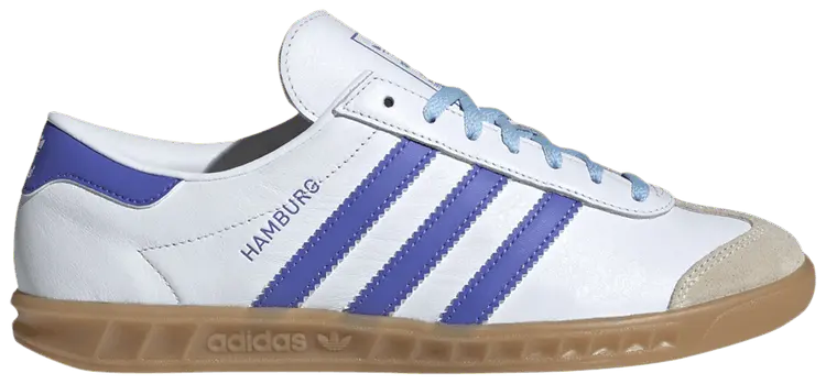 Кроссовки adidas Wmns Hamburg 'White Cobalt Blue Gum', белый