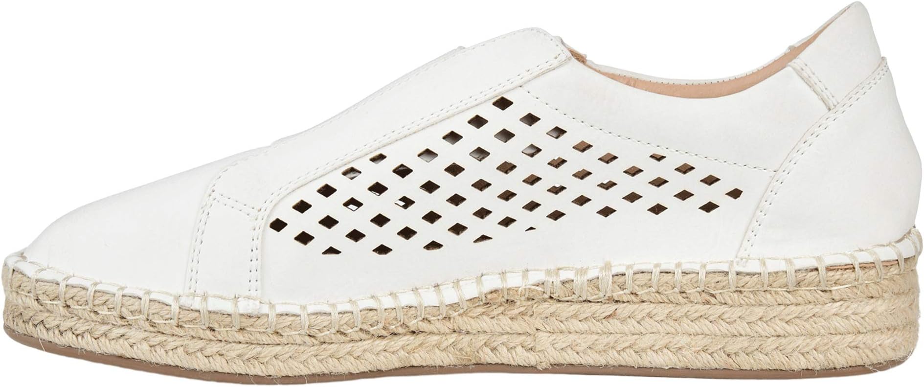 Кроссовки Journee Collection Kandis Espadrille Sneaker, белый — фото 4