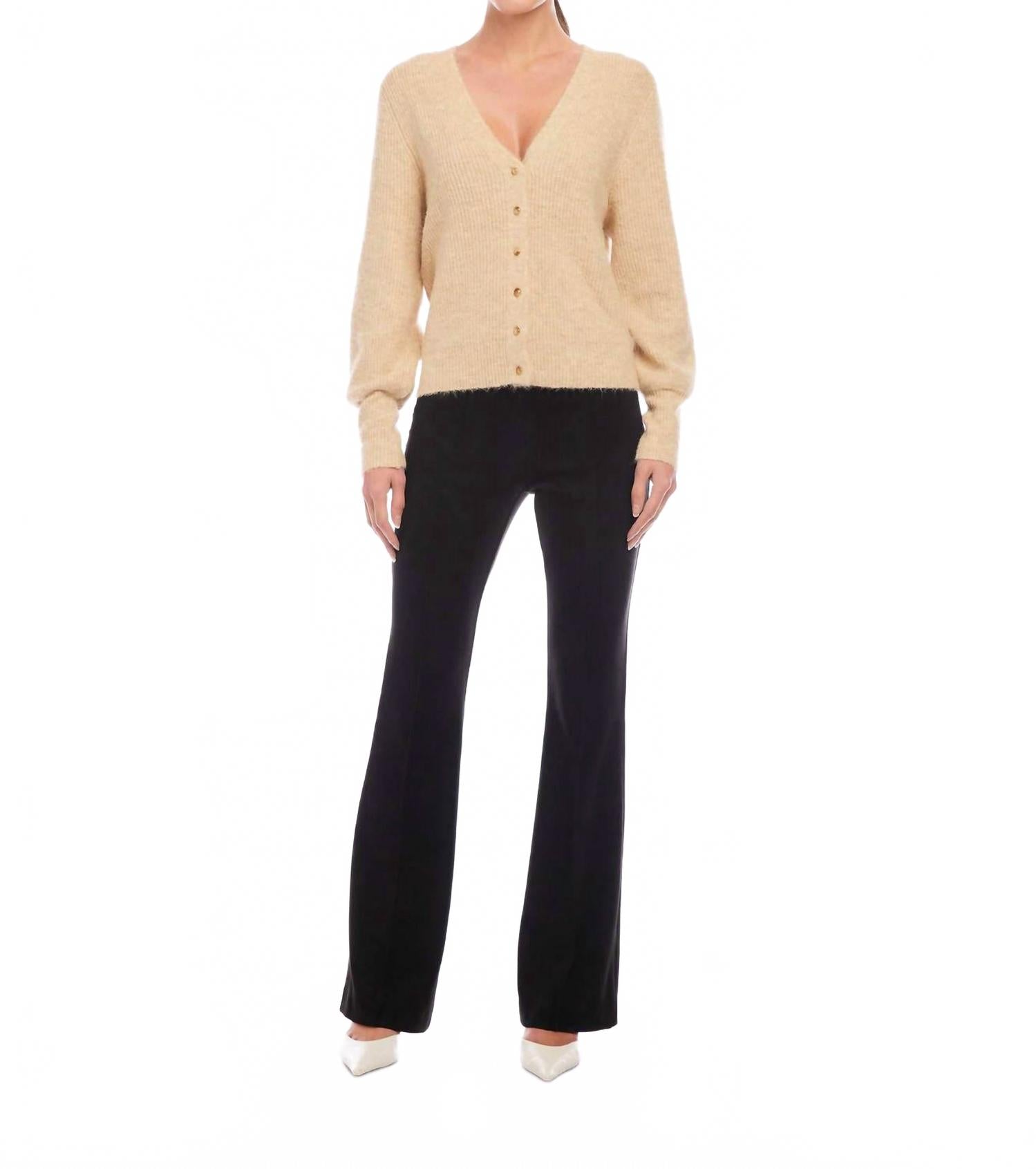 

Кардиган Kennedy с V-образным вырезом в цвете овсянка Fifteen Twenty, Oatmeal