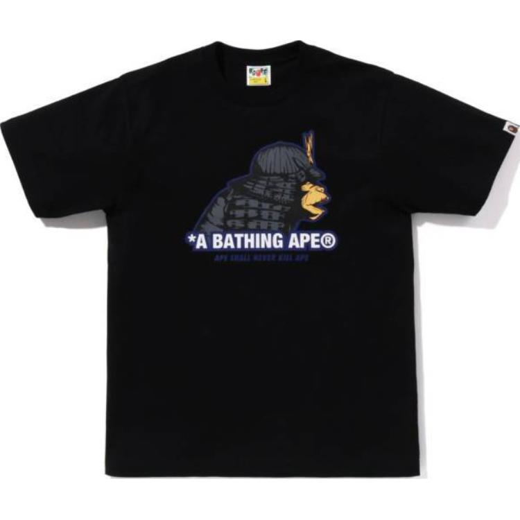 

Футболка Samurai A BATHING APE, черная