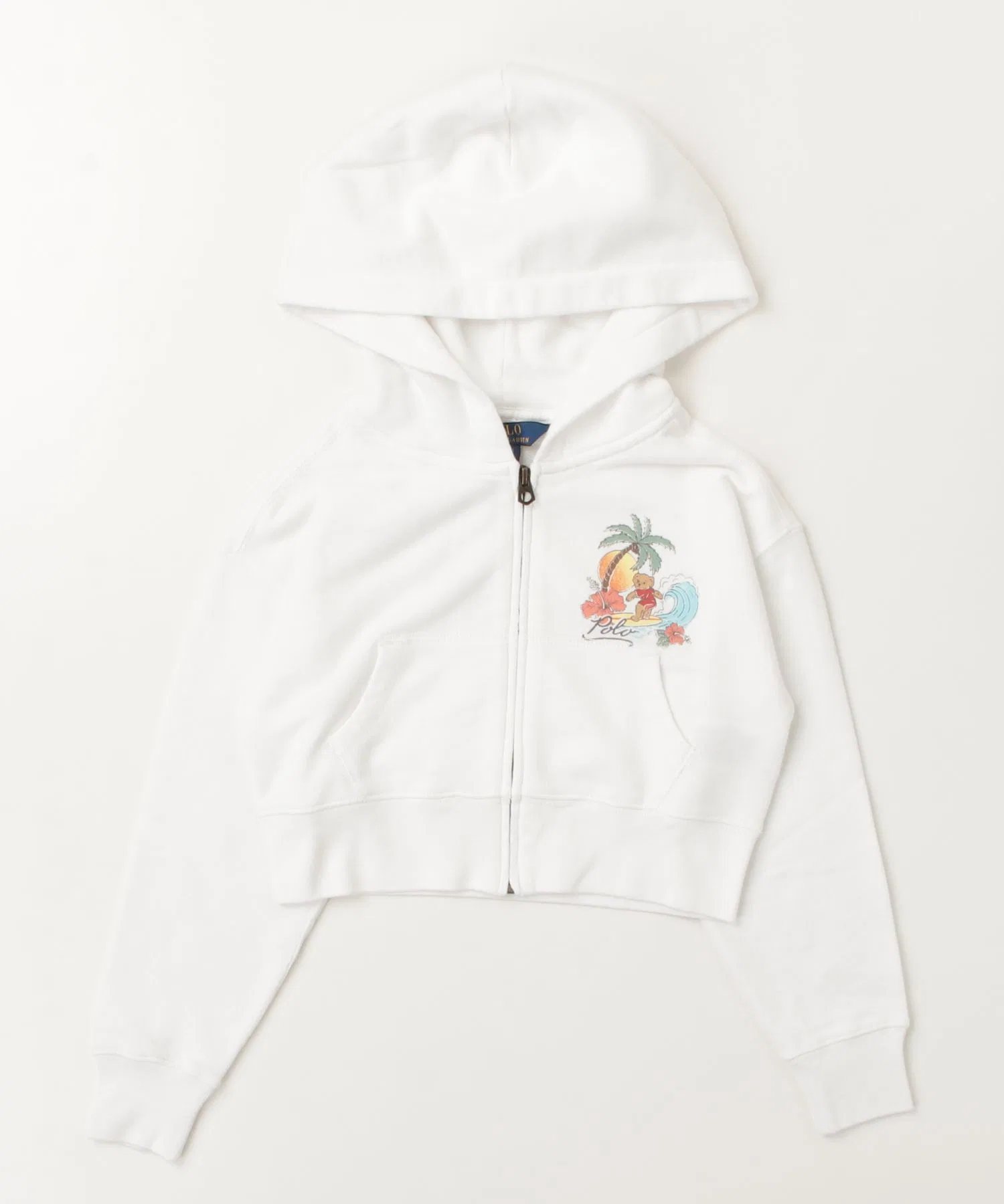 Толстовка Polo Bear Terry Boxy на молнии — фото 3