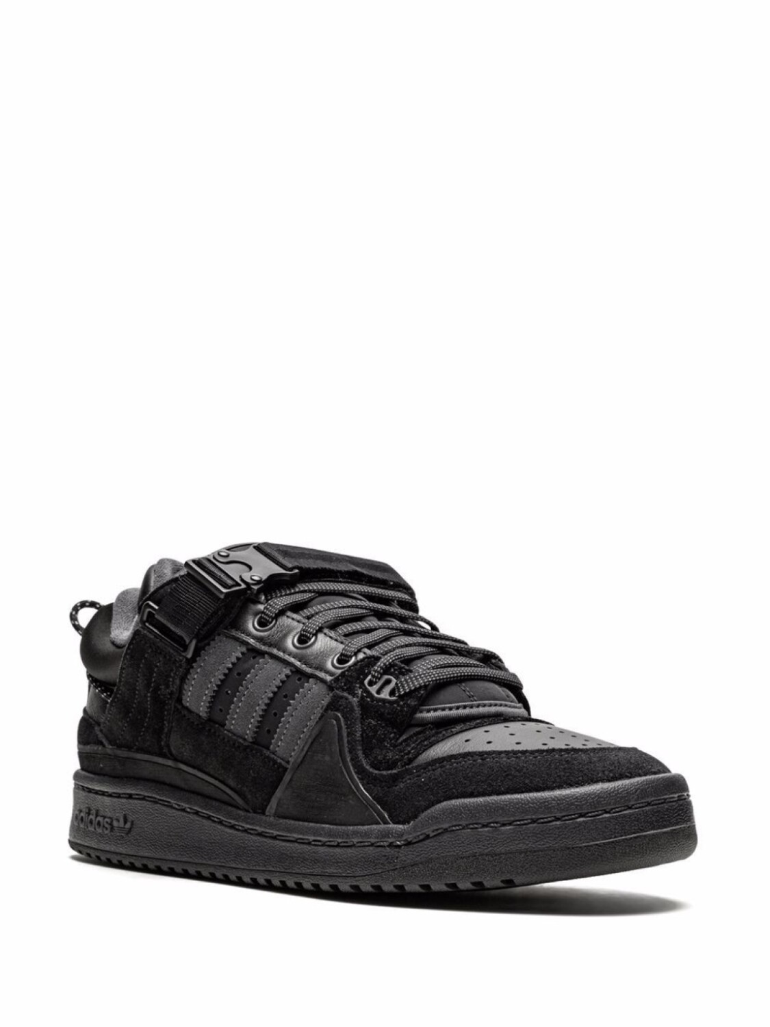 Кроссовки Forum Buckle Low из коллаборации с Bad Bunny Adidas, черный — фото 2