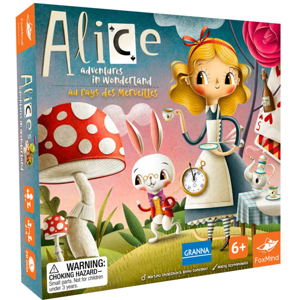 

Настольная игра FoxMind Games Alice's Adventures in Wonderland