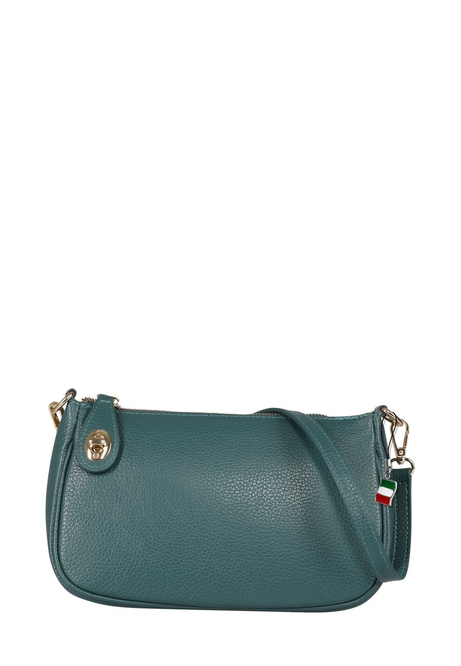 

Сумка кросс-боди DrachenLeder Cross body bag, Petrolblau/Teal