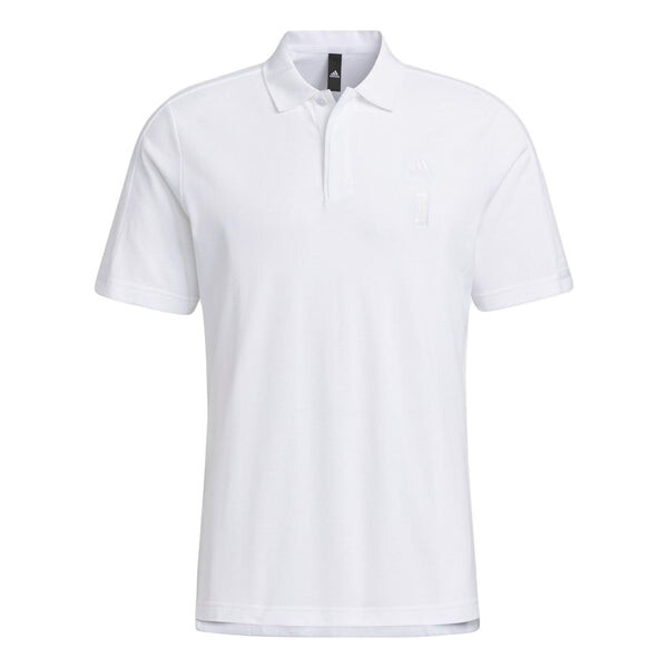 

Футболка wj mh polo с коротким рукавом футболка Adidas, белый