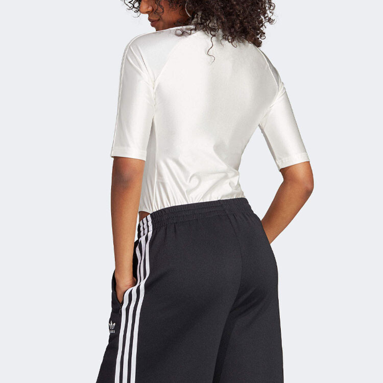 СИНЯЯ ВЕРСИЯ Боди женский белый Adidas Originals — фото 3