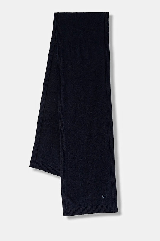 

Шарф с шерстью United Colors Of Benetton, темно-синий
