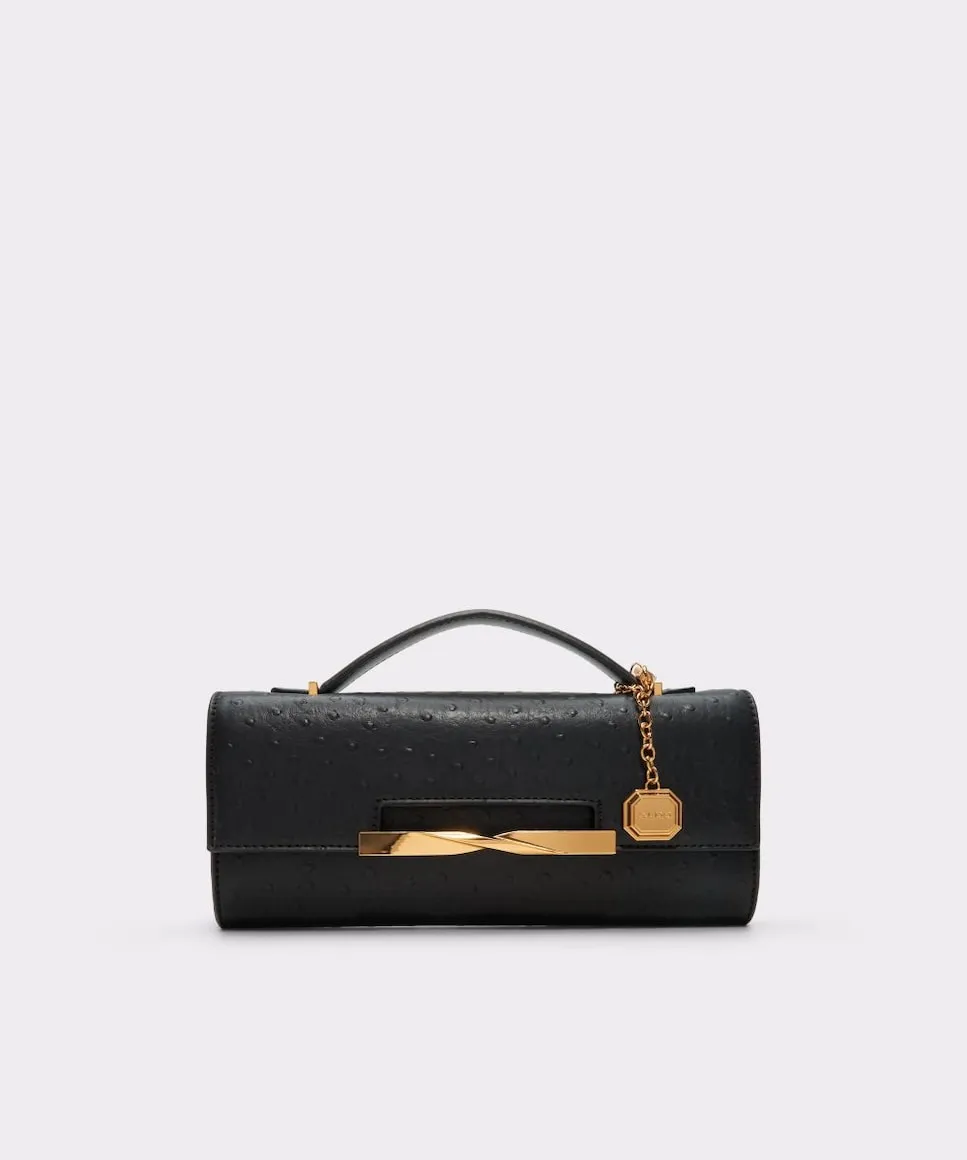 

Сумочка с магнитной застежкой Aldo, черный