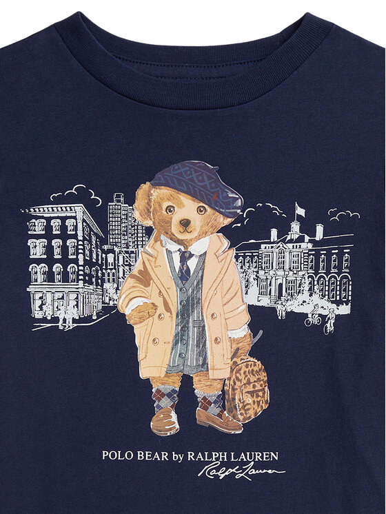 Футболка regular fit 312979033001 Polo Ralph Lauren, синий — фото 4
