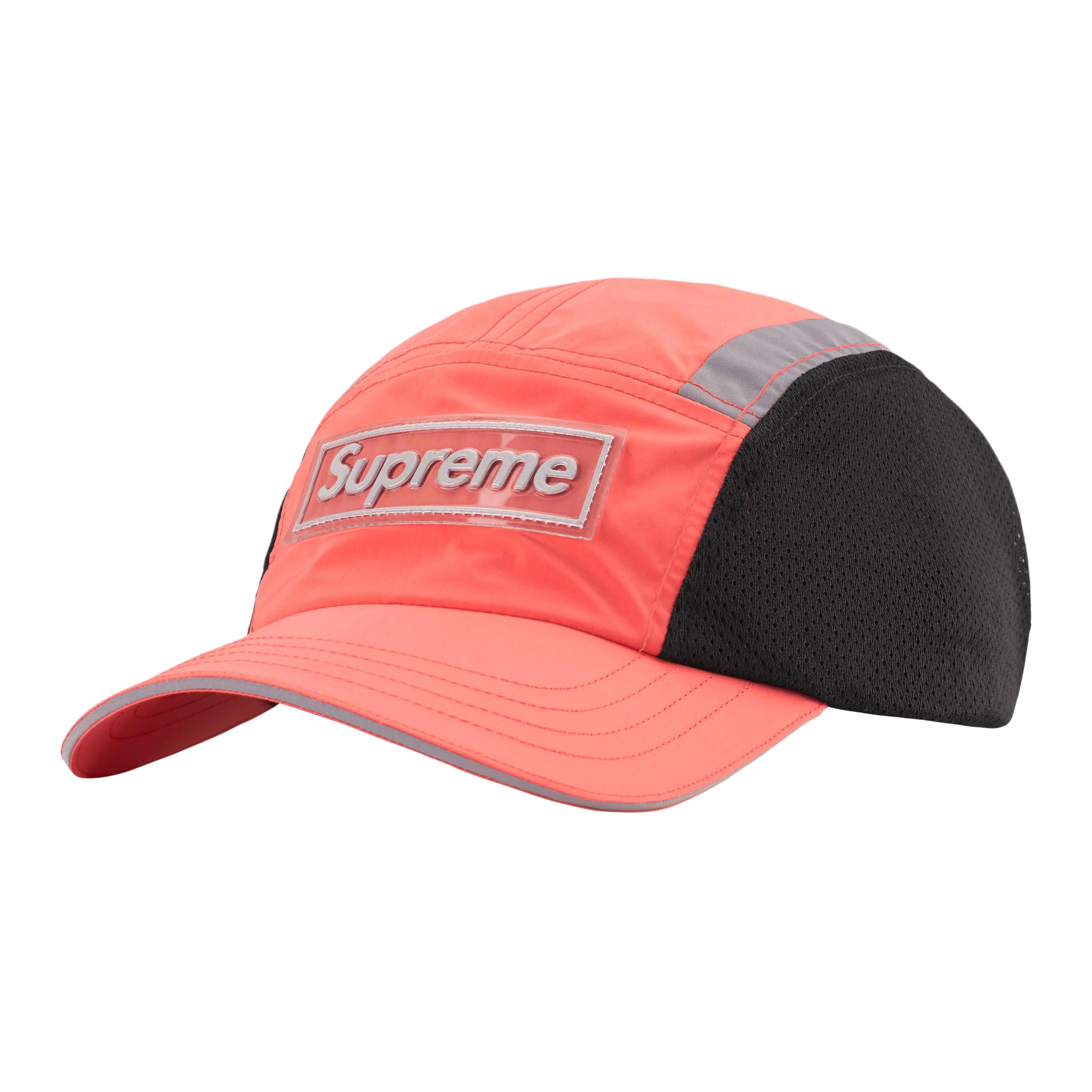 

Supreme Бейсболка из полиэстера унисекс бело-черно-красно-синяя, Red