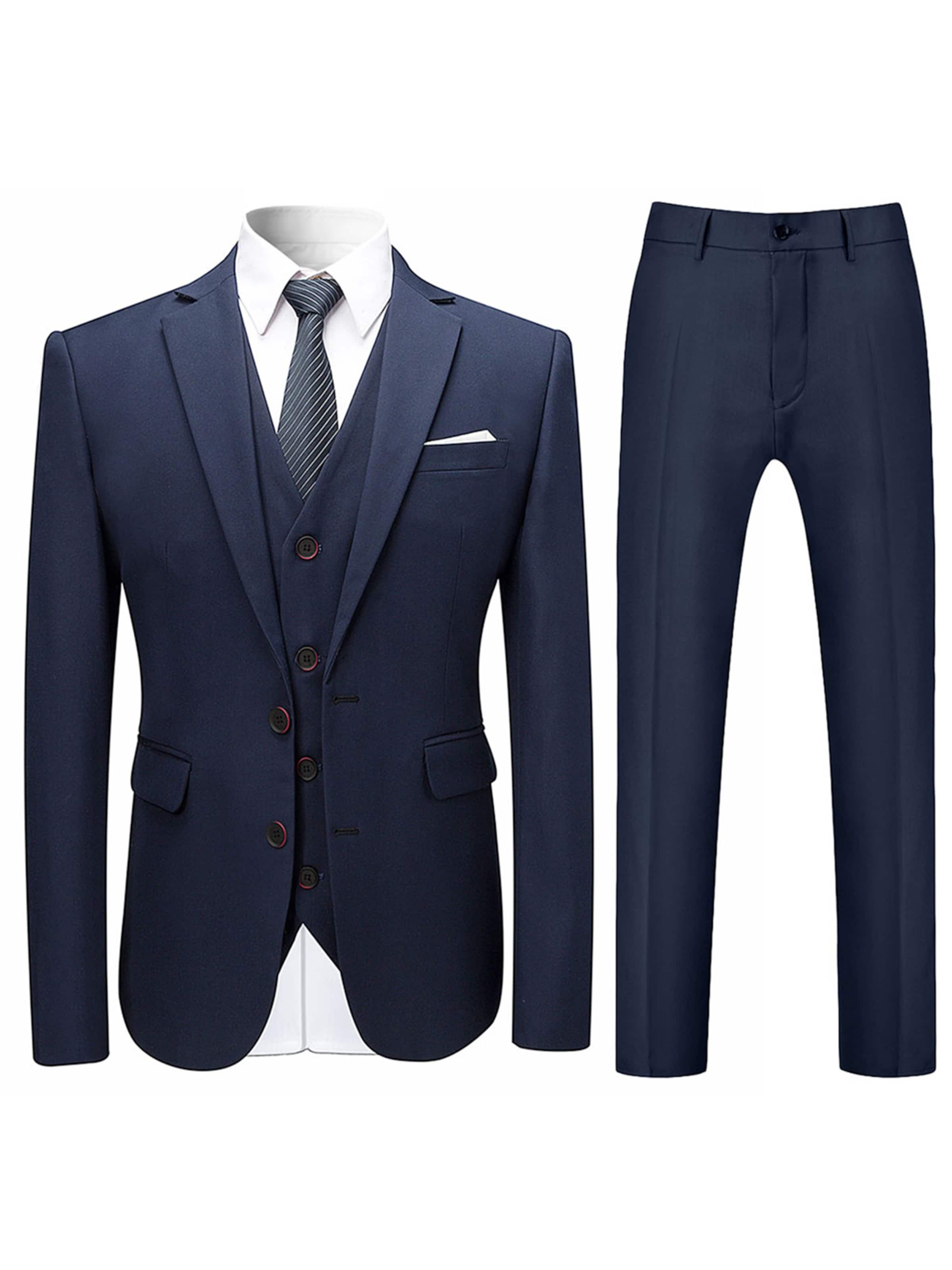 

Youthup Костюм Slim fit в темно-синем цвете