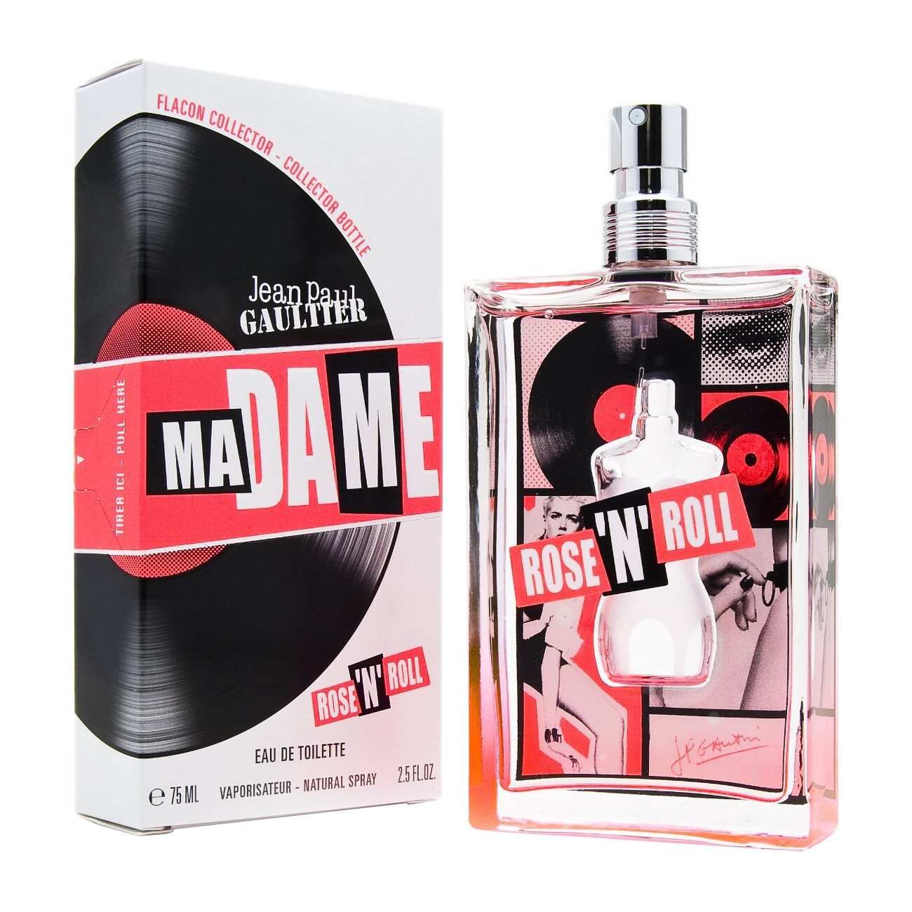 Туалетная вода Jean Paul Gaultier Ma Dame Rose'n Roll — фото 3