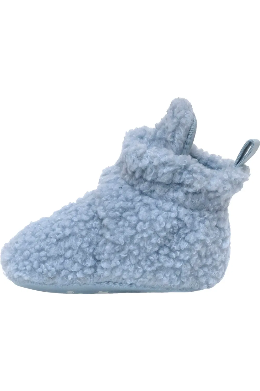 Пинетки для неходячих детей с мягкой подошвой Faux Shearling Robeez, светло-голубой — фото 2