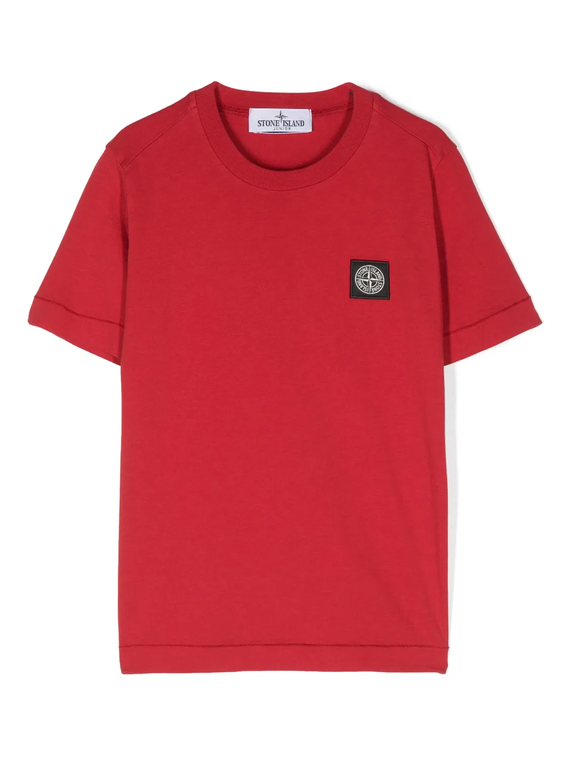 Футболка с аппликацией компаса Stone Island, красный