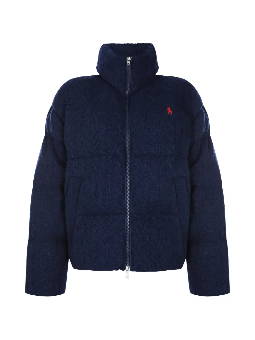 Пальто оверсайз Polo Ralph Lauren, темно-синий
