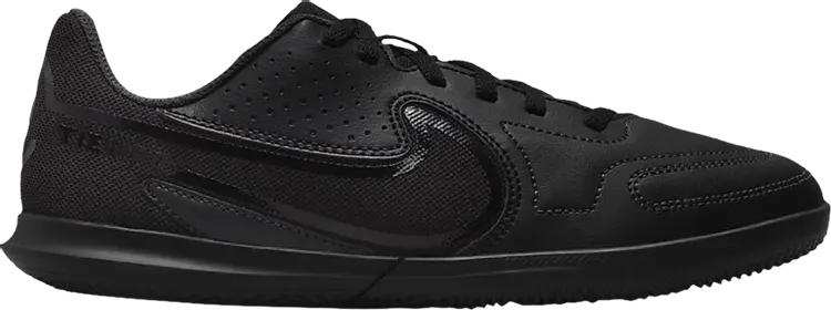 

Кроссовки Nike Tiempo Legend 9 Club IC GS 'Black Photo Blue', черный