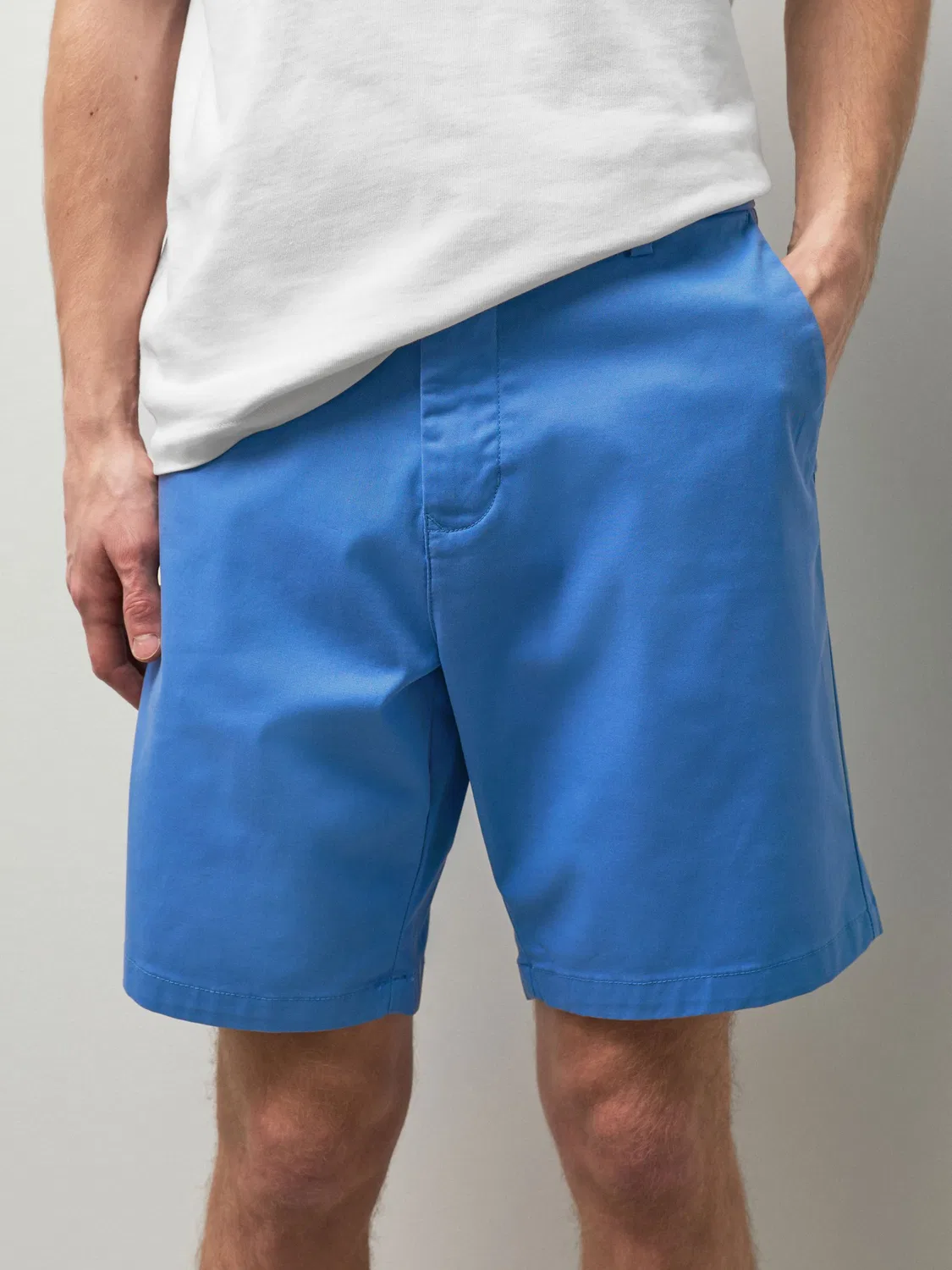 Шорты чинос Slim Fit Next, синий яркий