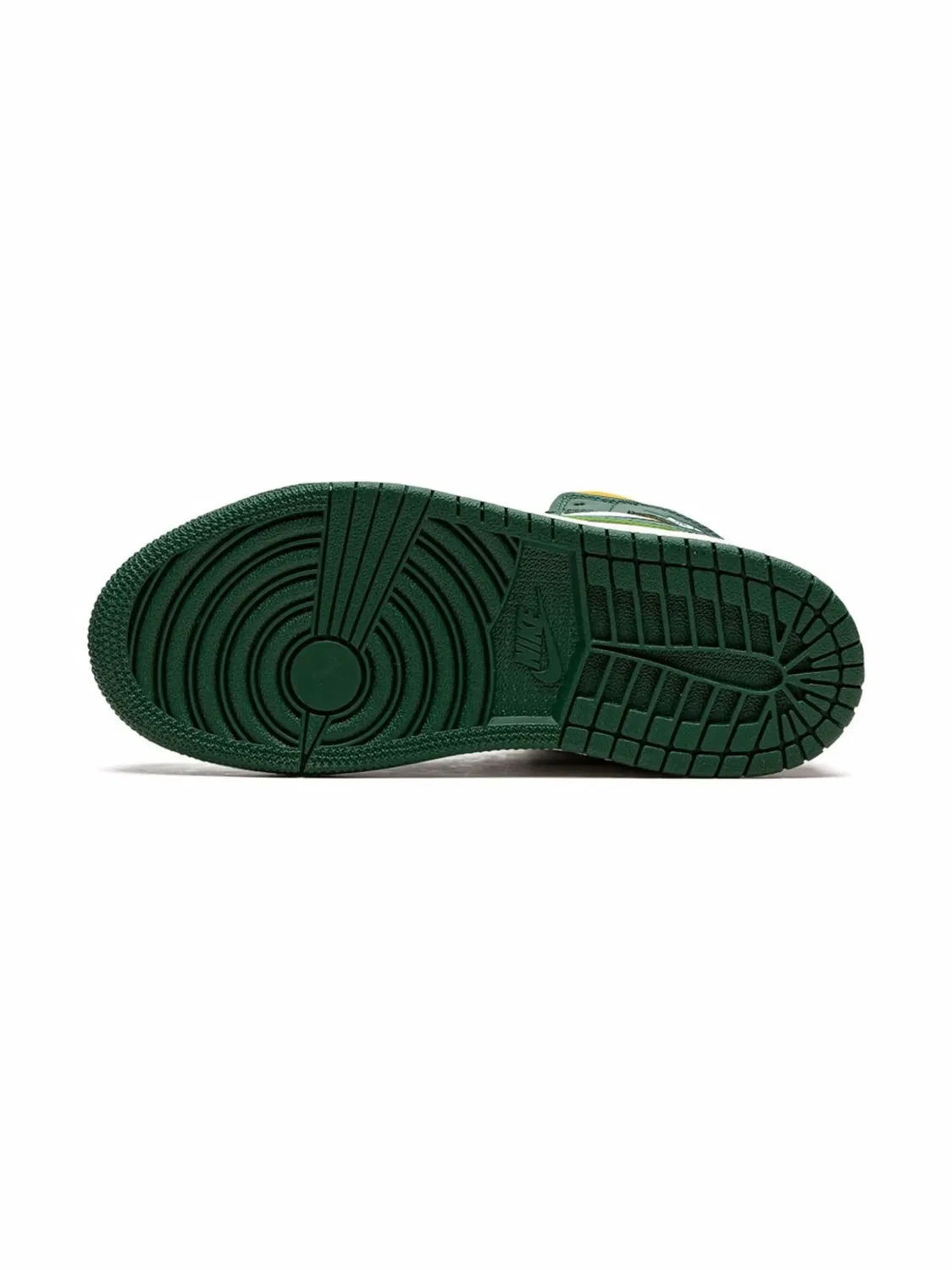 Кроссовки Jordan 1 Mid "Sonics", зеленый — фото 3