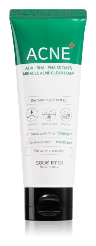 

Пенка для глубокого очищения проблемной кожи Some By Mi AHA∙BHA∙PHA 30 Days Miracle