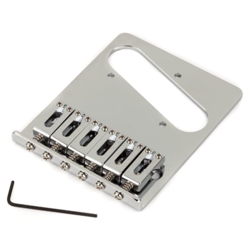 

Сборка бриджа для электрогитары Fender Standard Series Telecaster, хром 0053354000
