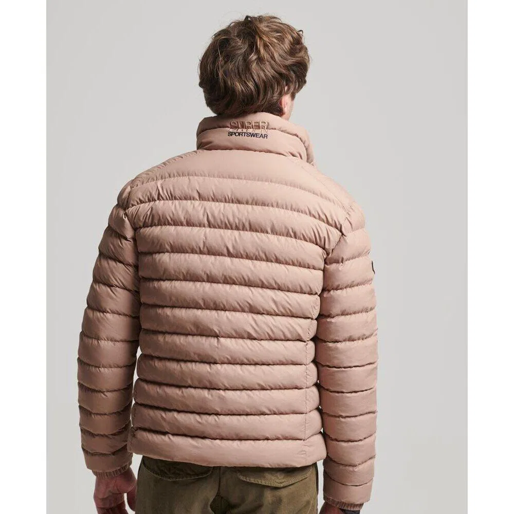 Мужская стеганая куртка Fuji Superdry, Braun — фото 3