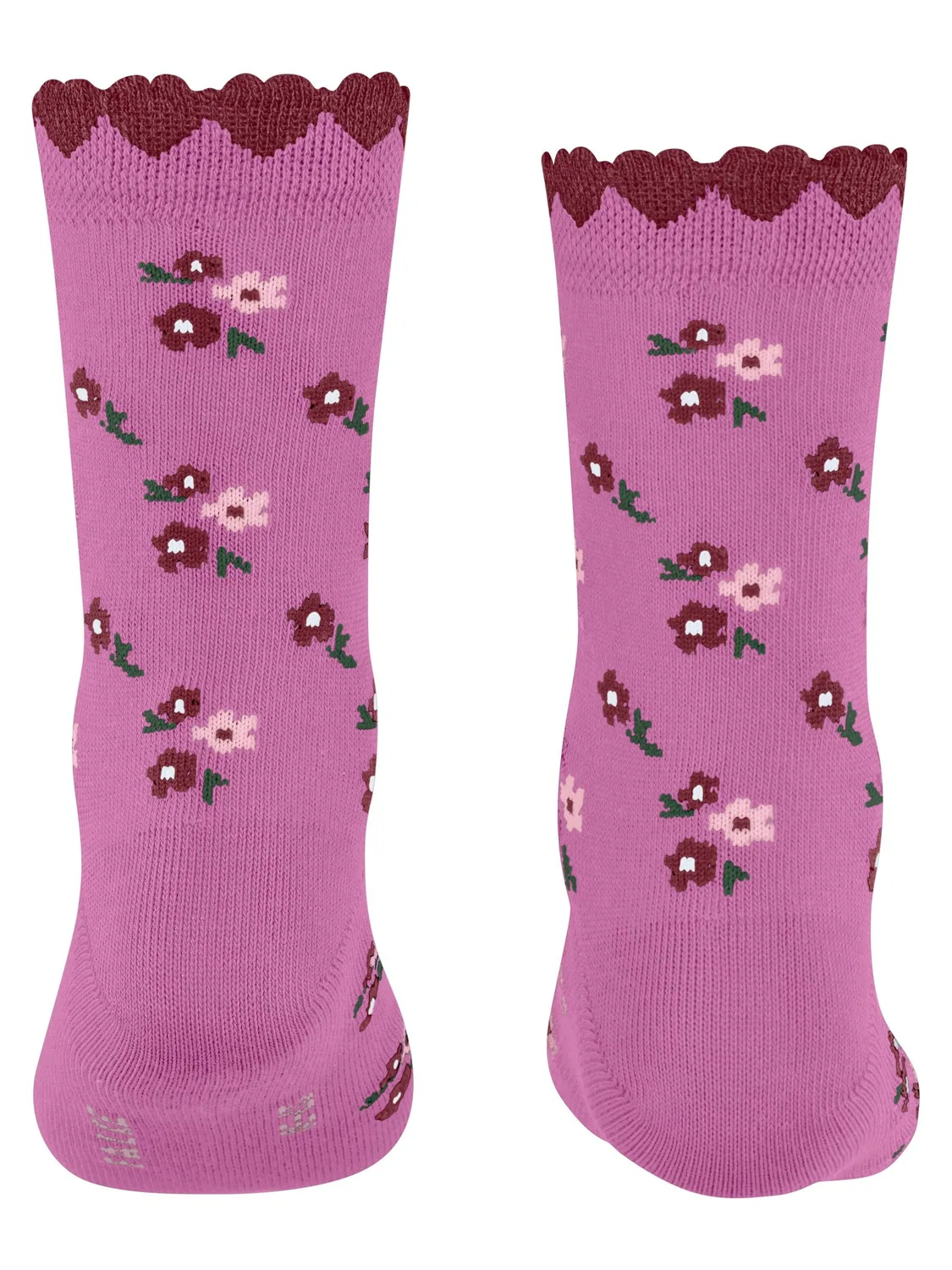 Носки Falke Ditsy Flowers цвета розы — фото 4