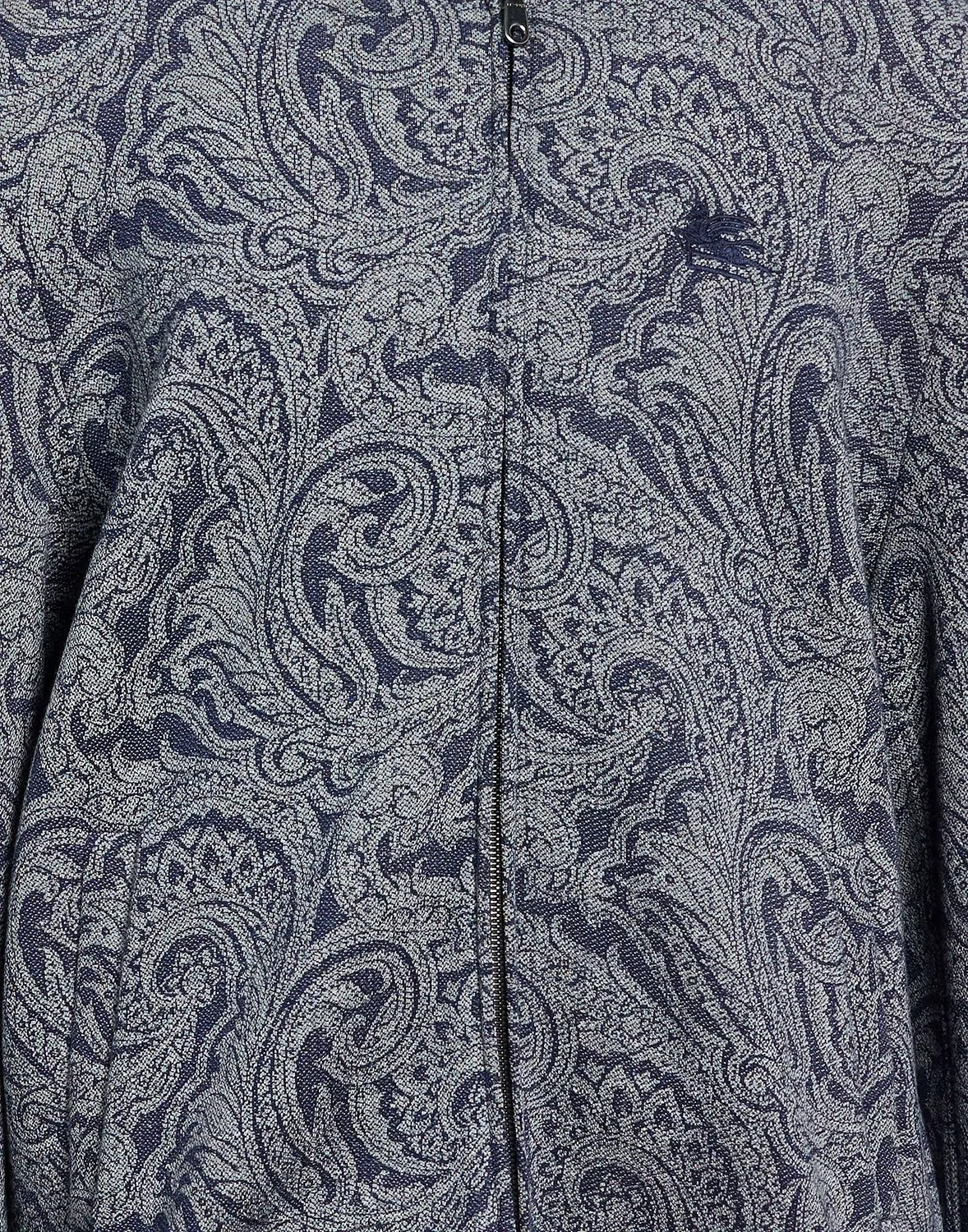 Мужской свитшот с принтом Etro, синий — фото 4