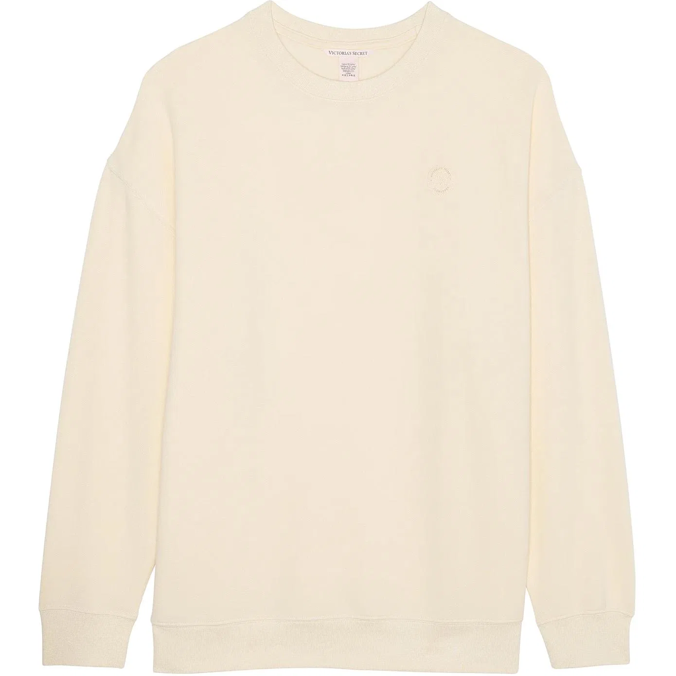 Женский свитшот из флиса с длинным рукавом Candlelight Victoria's Secret, Candlelight White