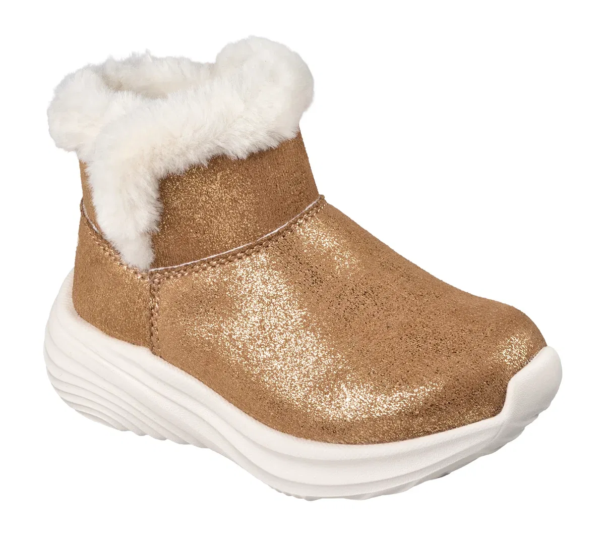 Детские кроссовки Bounder Pro - Teddy Puff Skechers, каштановый — фото 4