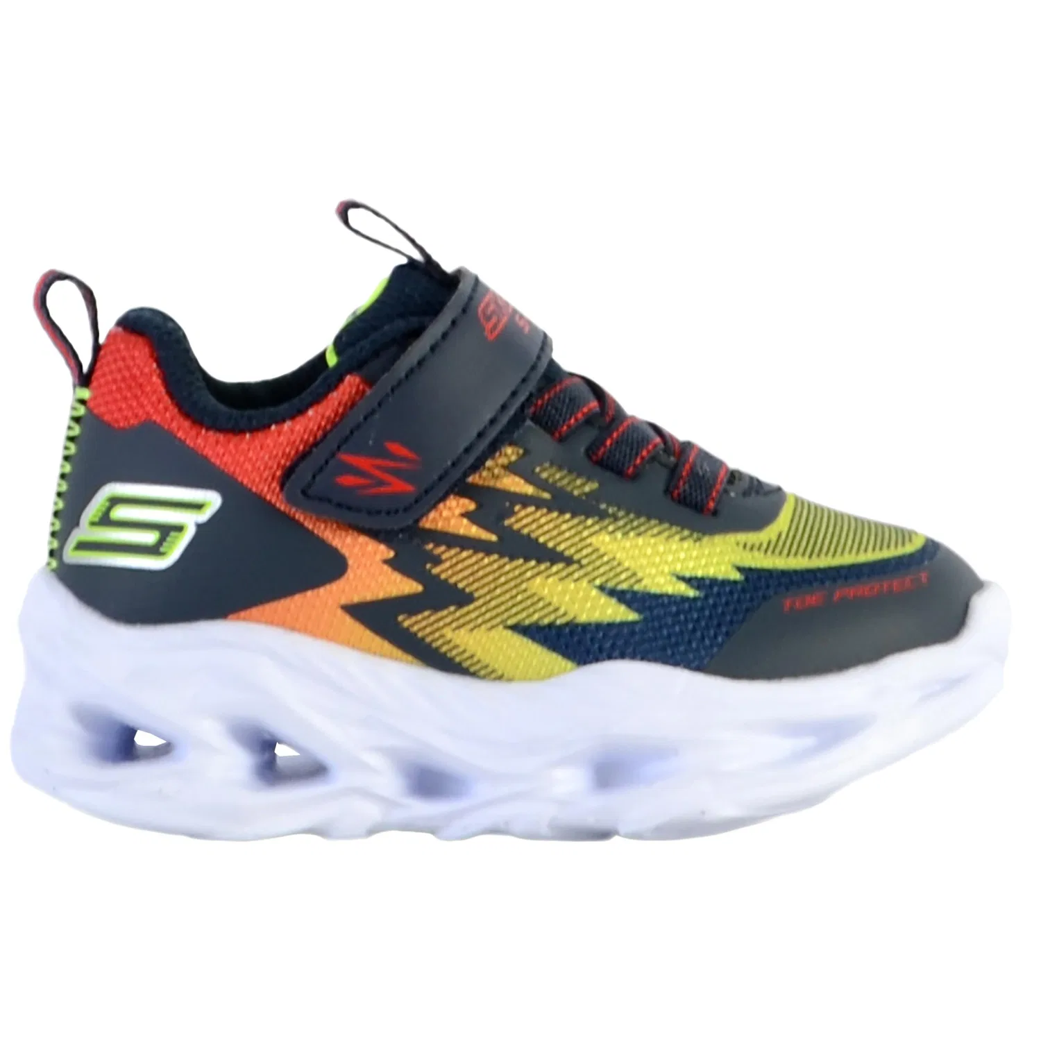 Детские кроссовки со светящейся подошвой VORTEX-FLASH ZORENT Skechers, Blau Rot — фото 2