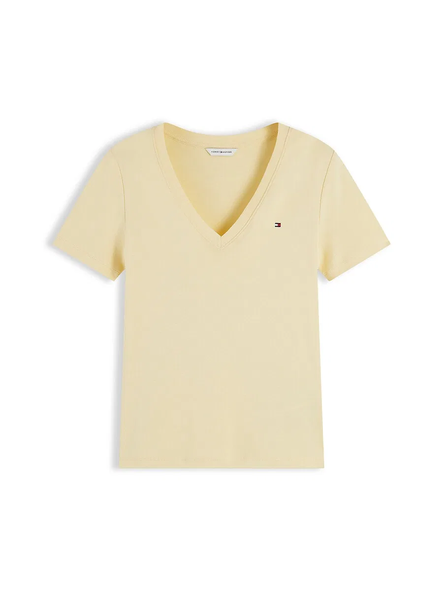 Футболка TOMMY HILFIGER Cody медового цвета