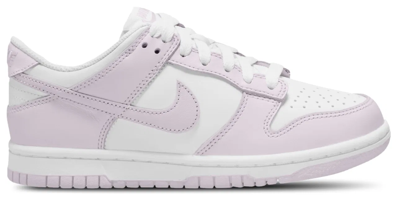 Детские кроссовки Dunk Low Nike, цвет White/Violet