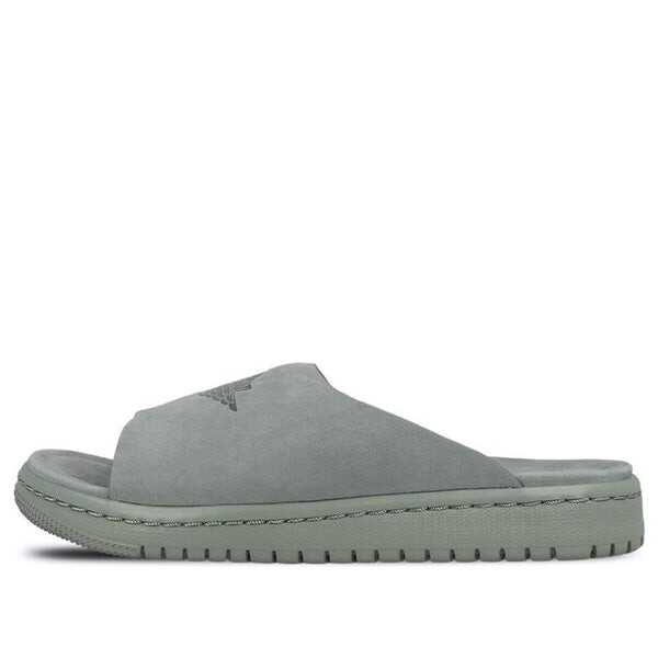 Тапочки modero slide 'mica green' Air Jordan, зеленый