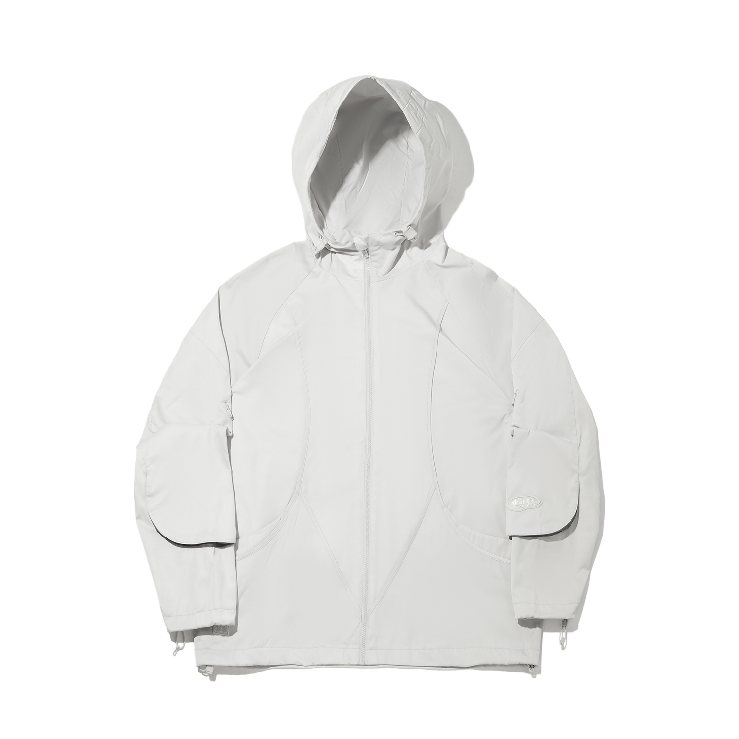 

Куртка Li-Ning мужская серо-зеленого цвета Moderate