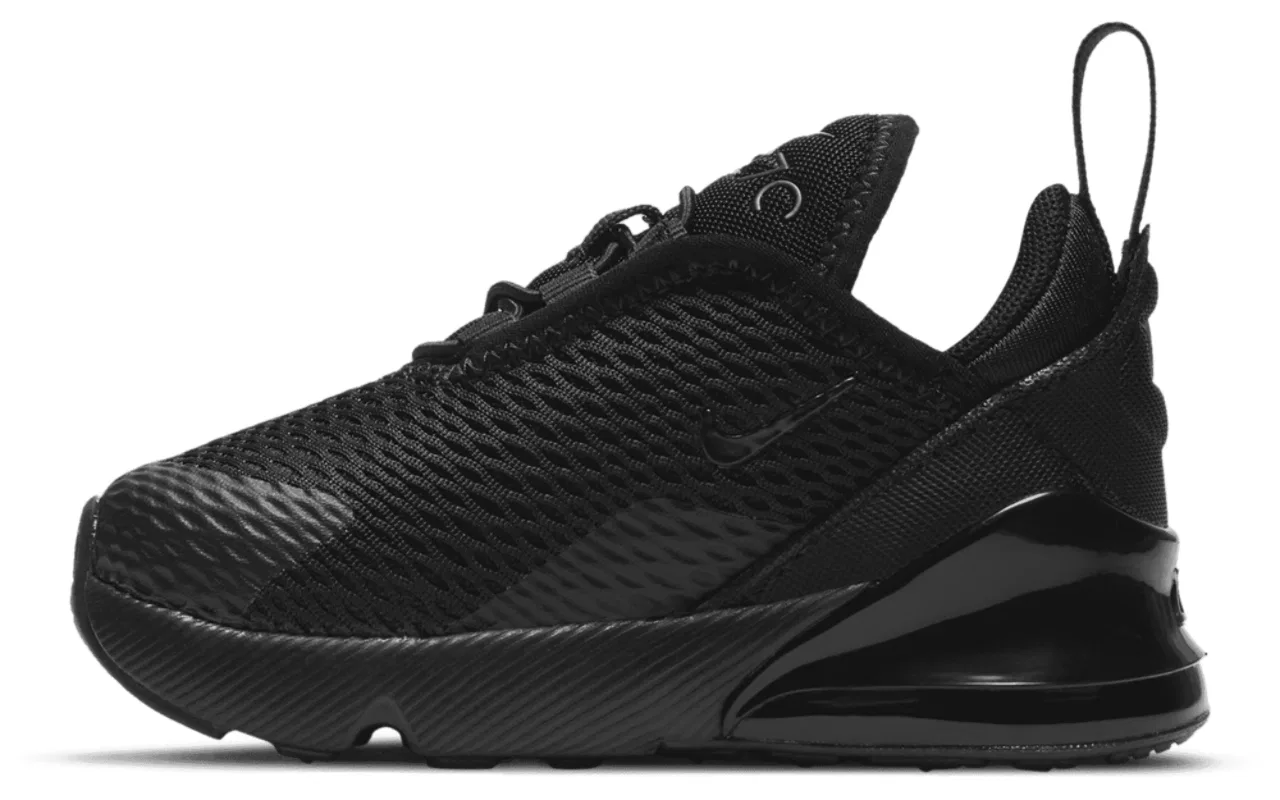 Кроссовки для мальчиков Air Max 270 Nike, черный — фото 2
