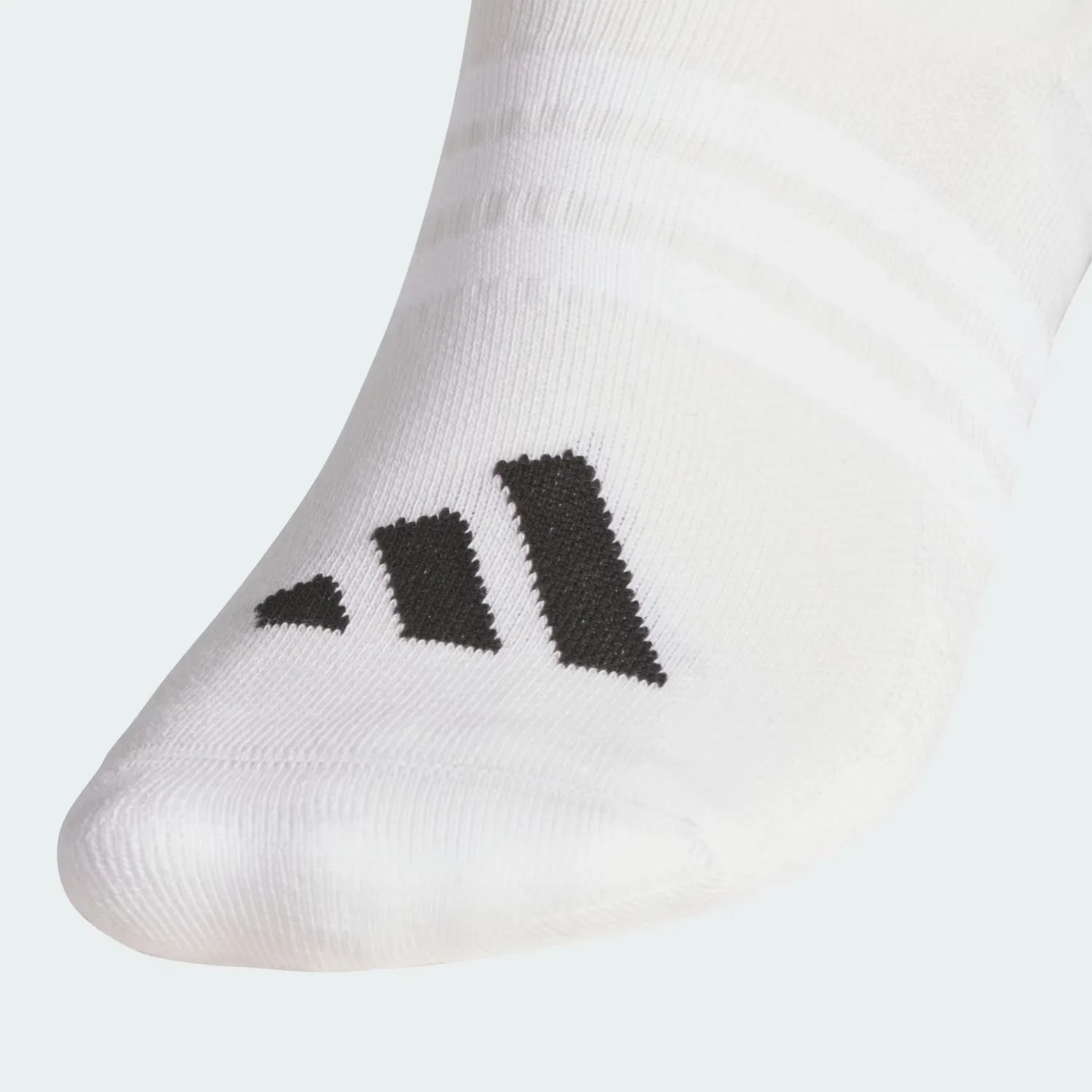 Спортивные носки Adidas Performance 3 PACK NO SHOW белого и шерстяного цвета — фото 2