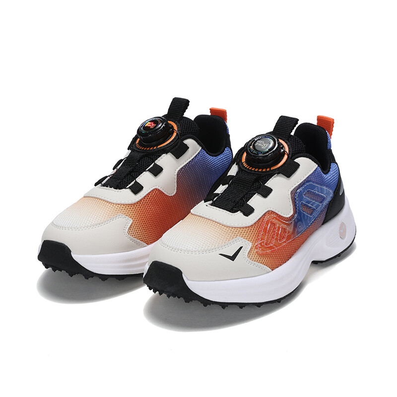 Кроссовки PONY Kids Lifestyle Shoes Kids Low-top White/Orange/Blue, цвет Orange — фото 3