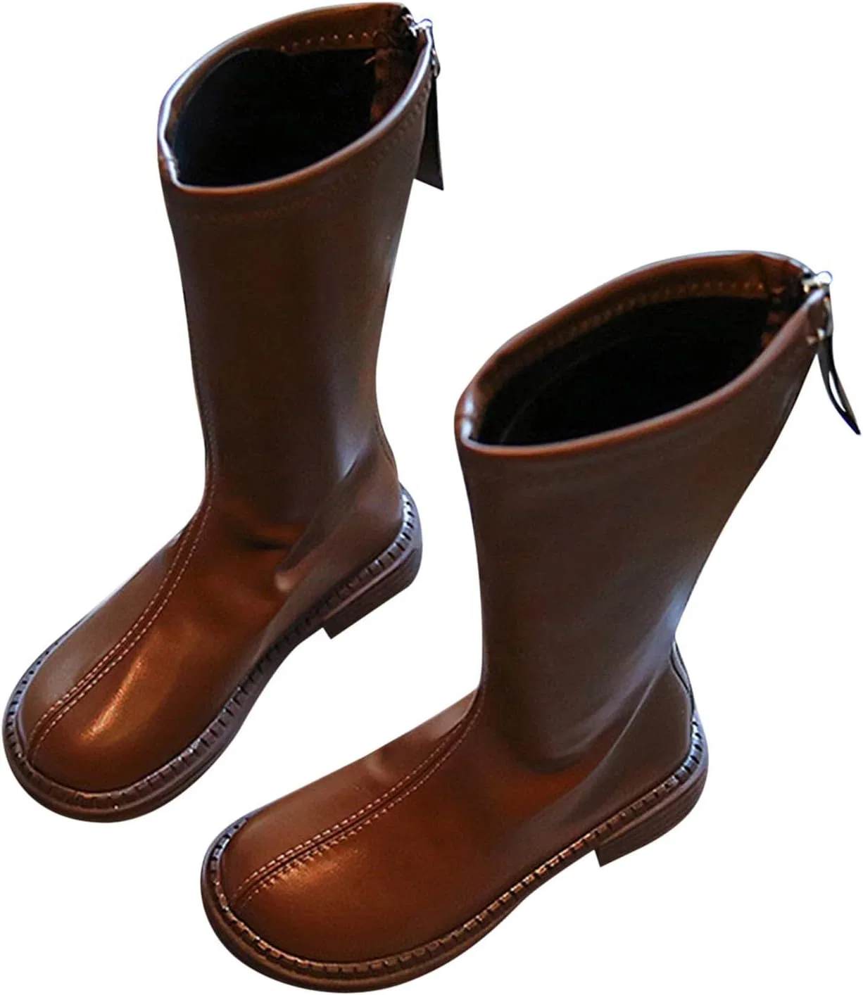 Детские сапоги для верховой езды с длинным голенищем, Brown