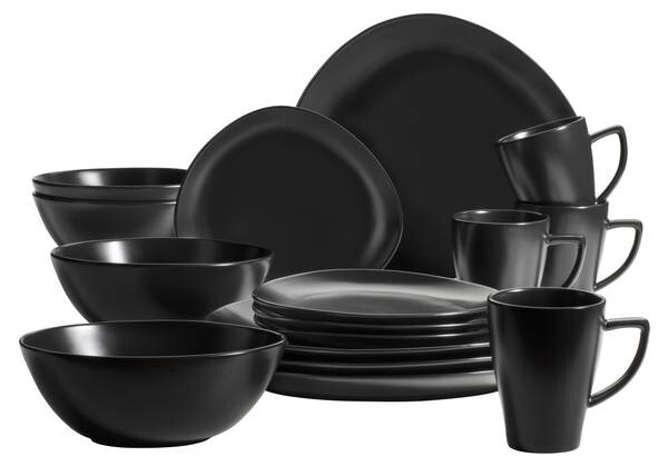 

Комбинированный сервиз глендейл (16 шт.) Mäser, черный