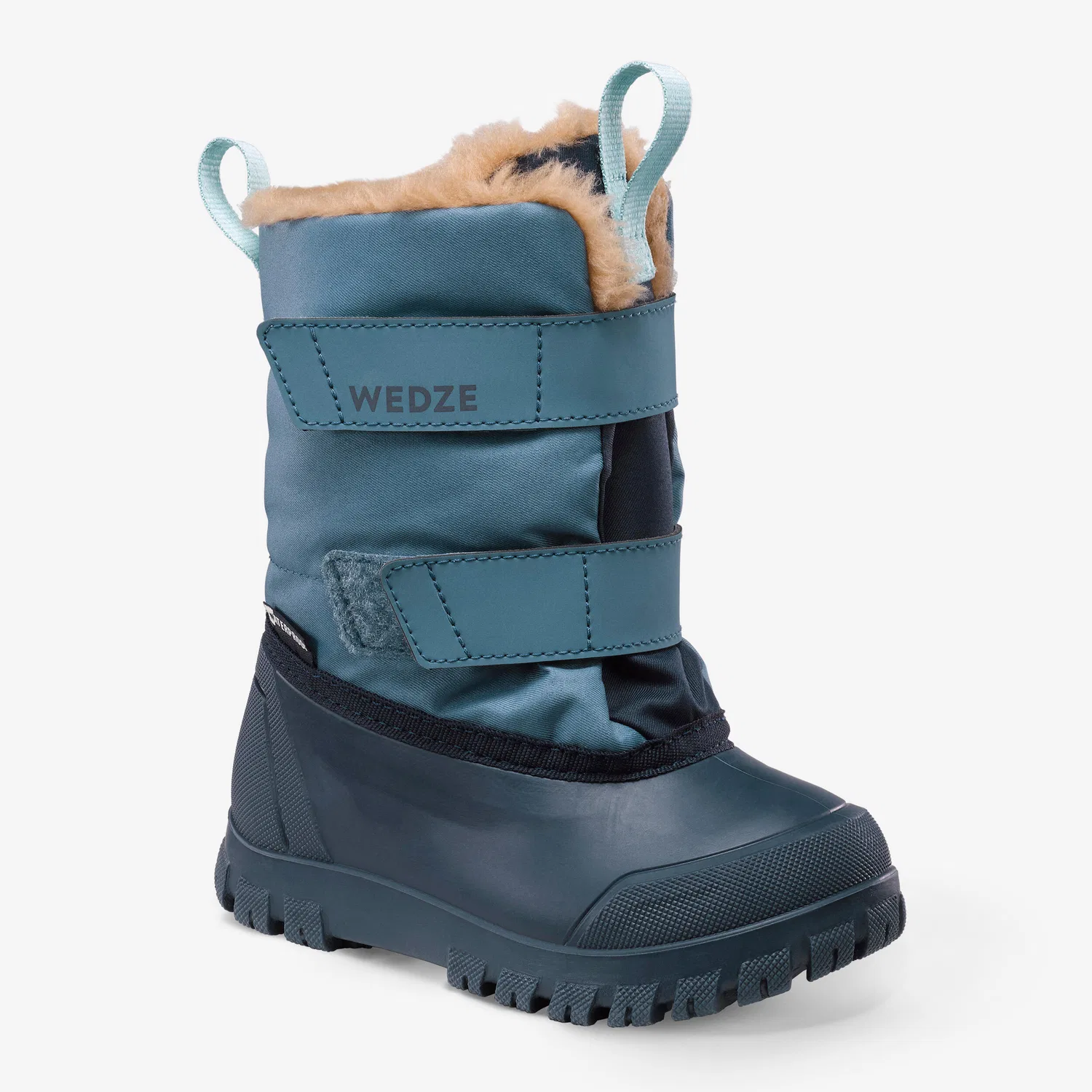 Детские снежные ботинки с утеплителем Schneestiefel Wedze, Sturmblau Kosmosblau