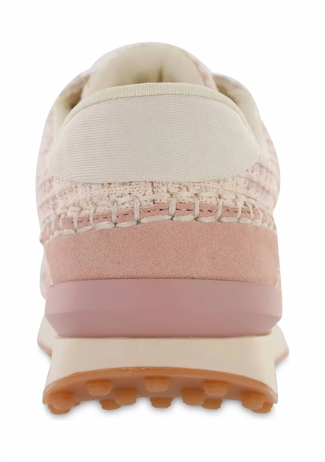 Детские кроссовки для девочек трикотажные Karin Knit Mia Shoes, Blush — фото 3