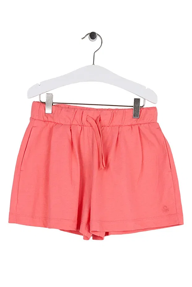 Детские шорты для девочек с вышивкой United Colors Of Benetton, Coral