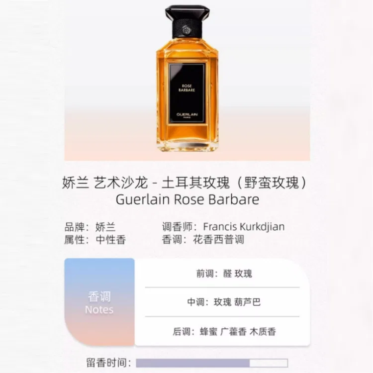 Парфюмерная вода Arts Salon Turkish Rose, 50 мл, GUERLAIN, Chypre Floral — фото 4