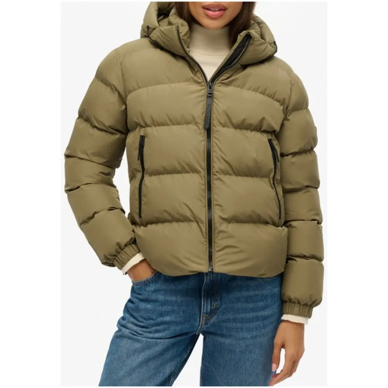 Куртка зимняя Superdry, черный