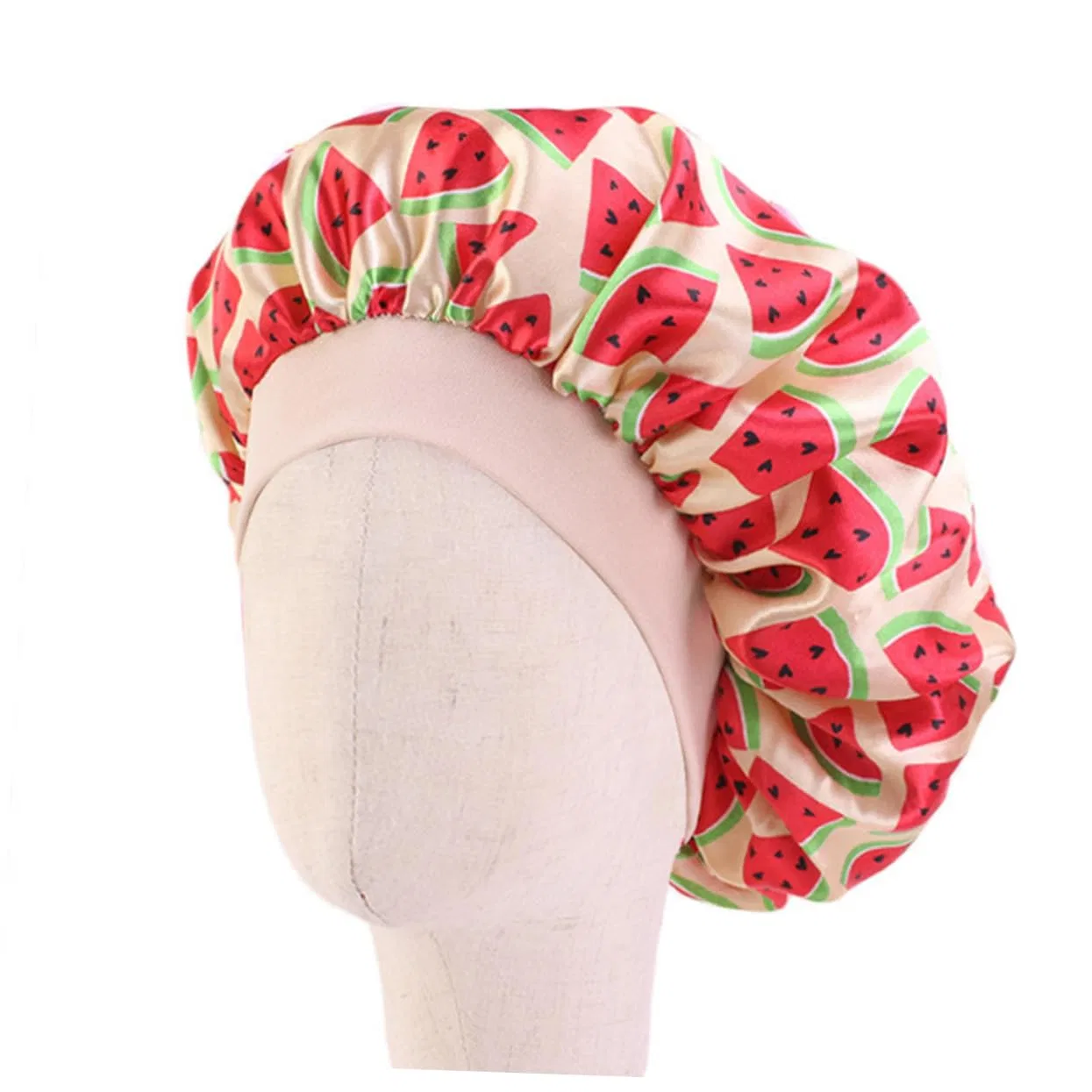 Детская шапочка для душа из сатина, SAFIGLE, 4 шт, 22x17x1 см, Sortierte Farbe — фото 3