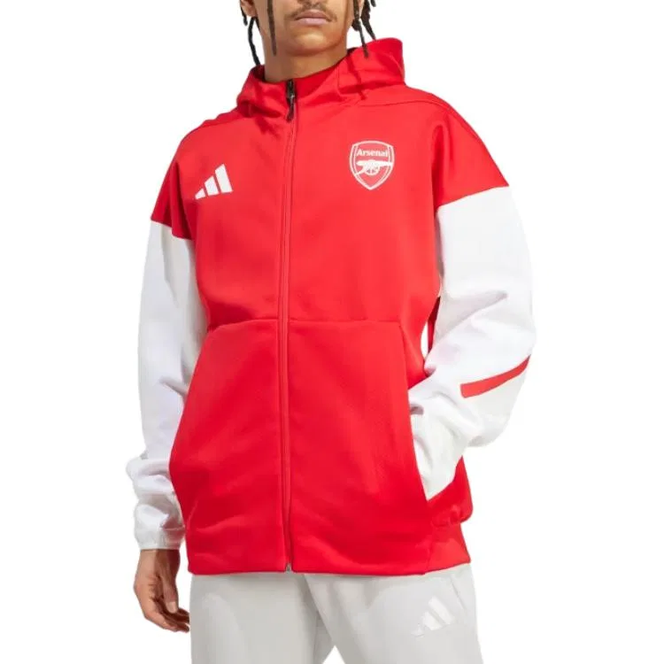 Куртка Arsenal Z.N.E. Anthem, Adidas, Scarlet — фото 2