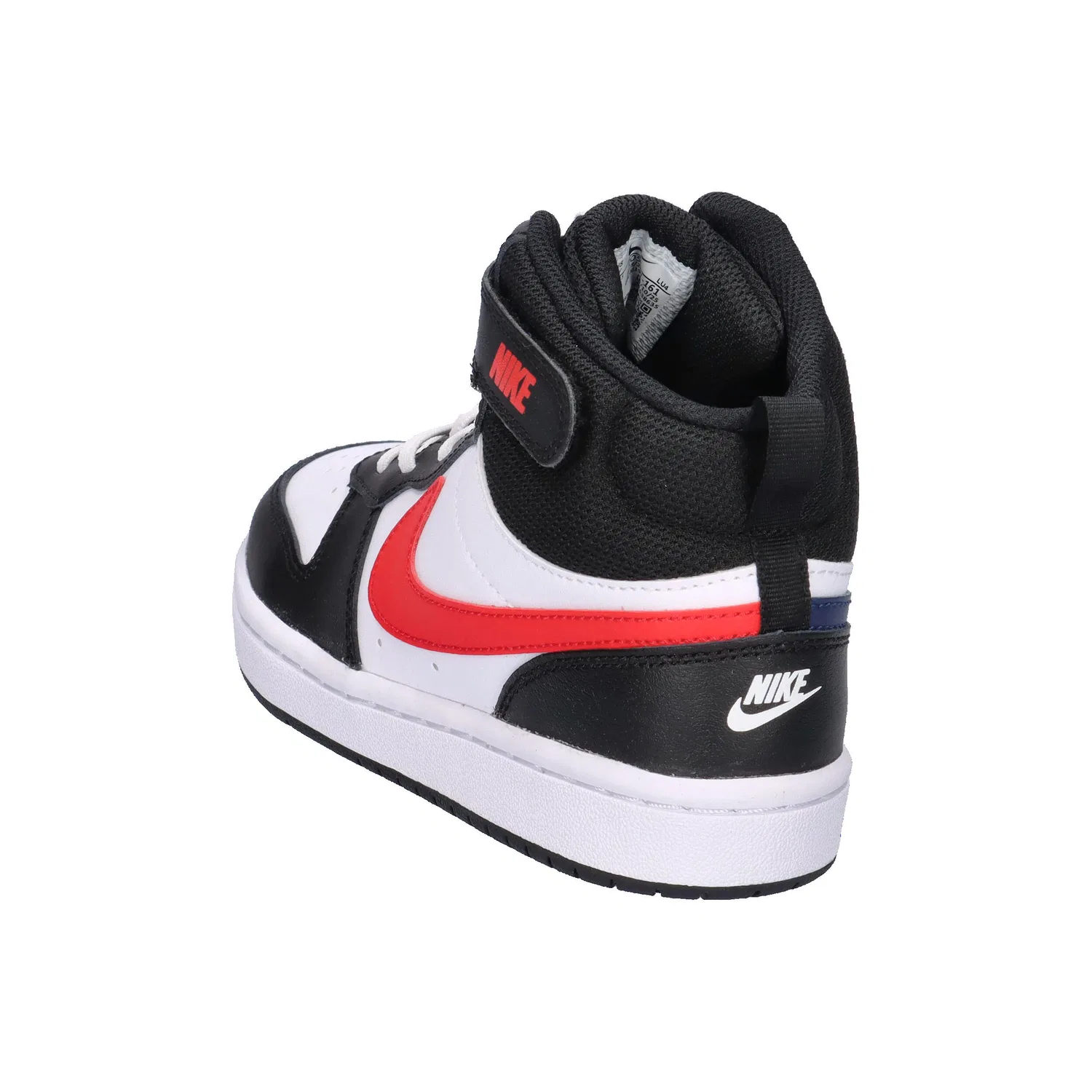 Детские кроссовки с высоким верхом Nike Court Borough Mid 2 BPV, White Red — фото 4